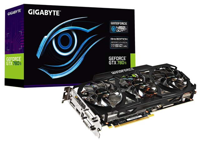 видеокарта Gigabyte GeForce GTX 780 Ti GHz (GV-N78TGHZ-3GD)