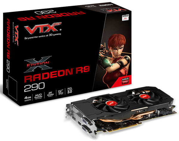 Видеокарта VTX3D Radeon R9 290/290X X-Edition