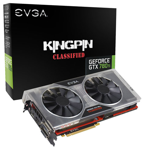 Видеокарта EVGA GeForce GTX 780 Ti Classified K|ngp|n Edition