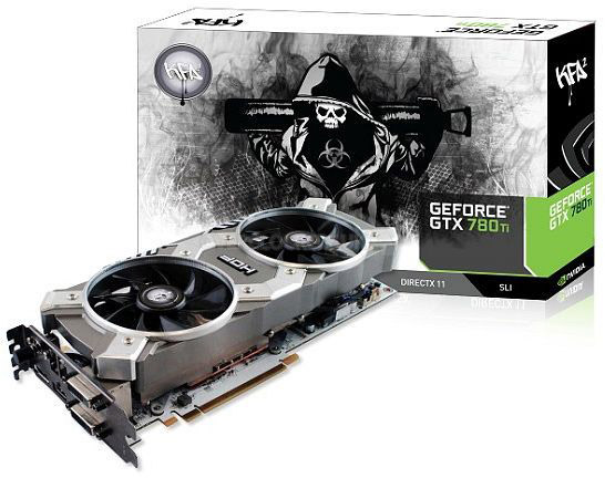 Видеокарта KFA2 GeForce GTX 780 Ti HOF Видеокарта KFA2 GeForce GTX 780 Ti HOF