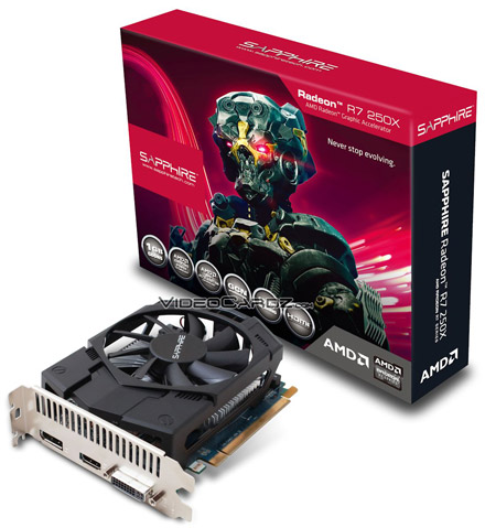 Видеокарта Sapphire Radeon R7 250X Видеокарта Sapphire Radeon R7 250X