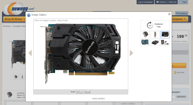 Видеокарта Sapphire Radeon HD 7770
