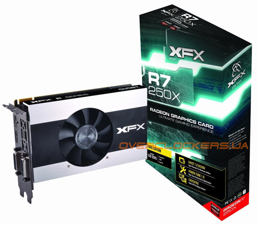 Видеокарта XFX Radeon R7 250X Core Edition