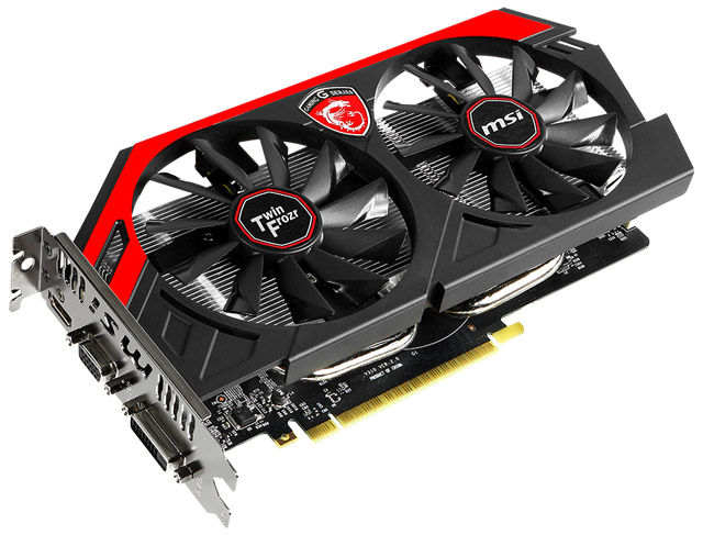 Видеокарта MSI GeForce GTX 750 Ti Gaming