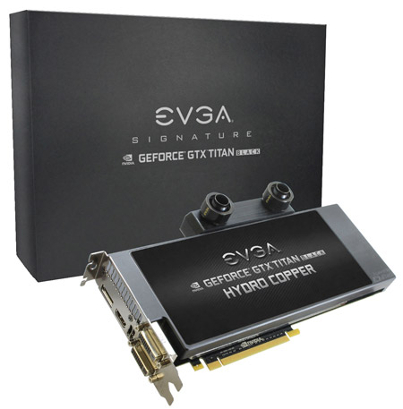Видеокарта EVGA GeForce GTX Titan Black Hydro Copper Signature Видеокарта EVGA GeForce GTX Titan Black Hydro Copper Signature