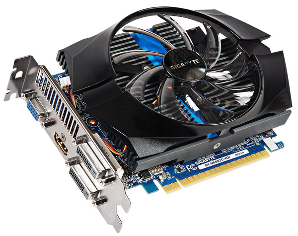 Видеокарта Gigabyte GV-N650OC-4GI Видеокарта Gigabyte GV-N650OC-4GI