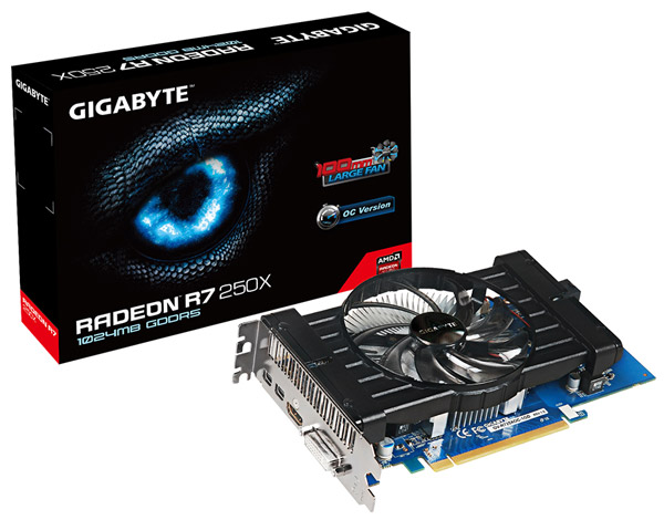 Видеокарта Gigabyte GV-R725XOC-1GD (Radeon R7 250X OC 1GB) Видеокарта Gigabyte GV-R725XOC-1GD (Radeon R7 250X OC 1GB)