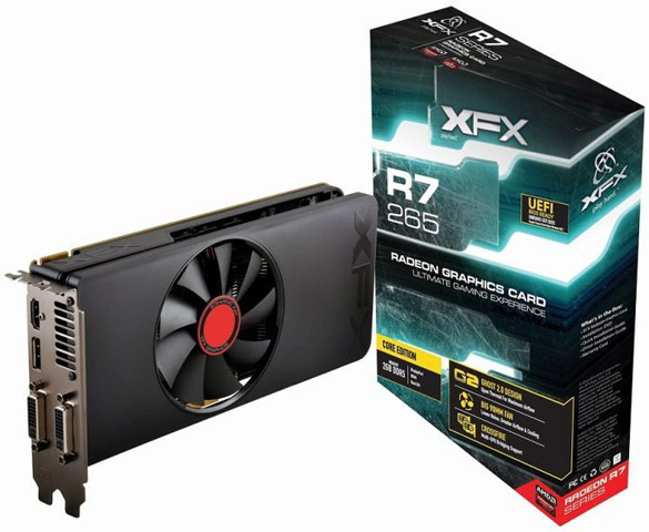 Видеокарта XFX Radeon R7 265 Видеокарта XFX Radeon R7 265