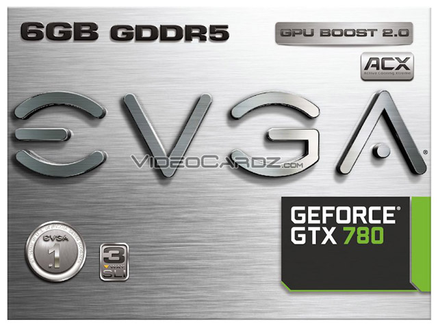 Видеокарта EVGA с 6 ГБ GDDR5