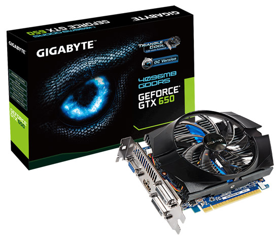 Видеокарта Gigabyte GV-N650D5-4GI Видеокарта Gigabyte GV-N650D5-4GI