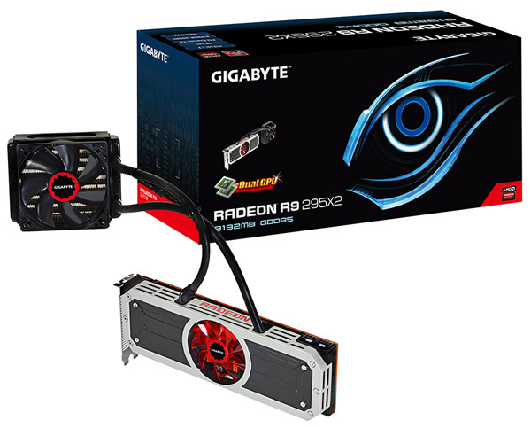 Видеокарта Gigabyte GV-R9295X2-8GD-B
