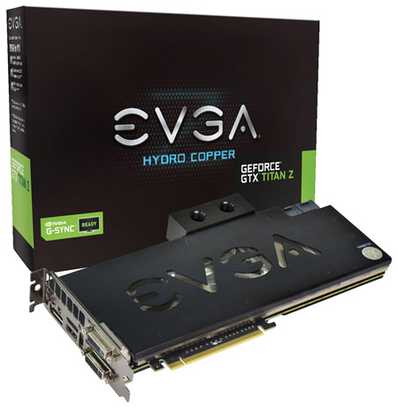 Видеокарта EVGA GeForce GTX Titan Z Hydro Copper