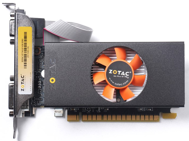 Видеокарта Zotac GeForce GT 740 1GB GDDR5 LP Видеокарта Zotac GeForce GT 740 1GB GDDR5 LP