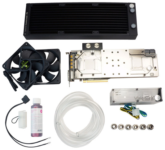 Видеокарта VisionTek CryoVenom R9 295X2 Видеокарта VisionTek CryoVenom R9 295X2