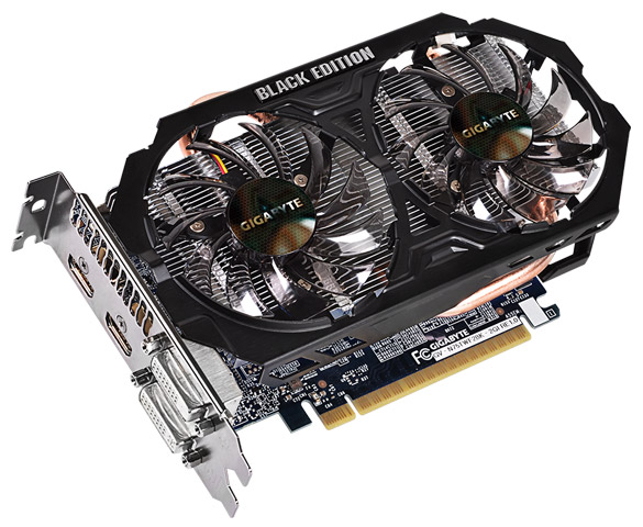 Видеокарта Gigabyte GeForce GTX 750 Ti Black Edition