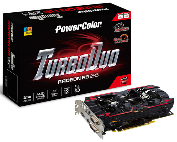 Видеокарта PowerColor TurboDuo R9 285 OC Видеокарта PowerColor TurboDuo R9 285 OC