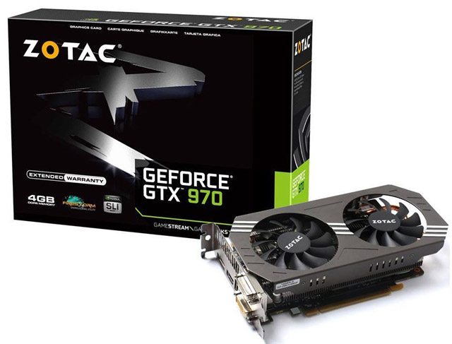 Видеокарта Zotac GeForce GTX 970