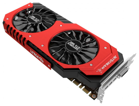 видеокарта Palit GeForce GTX 980 Super JetStream видеокарта Palit GeForce GTX 980 Super JetStream
