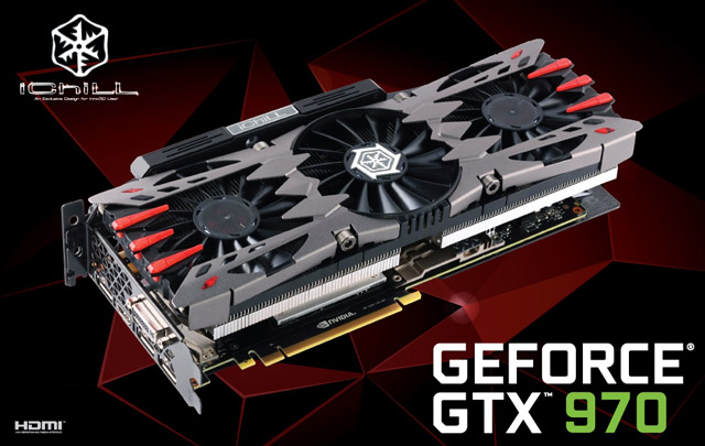 видеокарта Inno3D iChill GeForce GTX 970 4GB Ultra видеокарта Inno3D iChill GeForce GTX 970 4GB Ultra