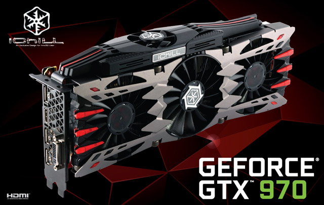видеокарта Inno3D iChill GeForce GTX 970 4GB Ultra видеокарта Inno3D iChill GeForce GTX 970 4GB Ultra