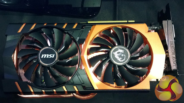 Видеокарта MSI GeForce GTX 970 Gold Edition