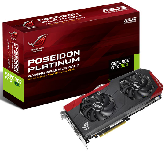 Видеокарта Asus ROG Poseidon GTX 980