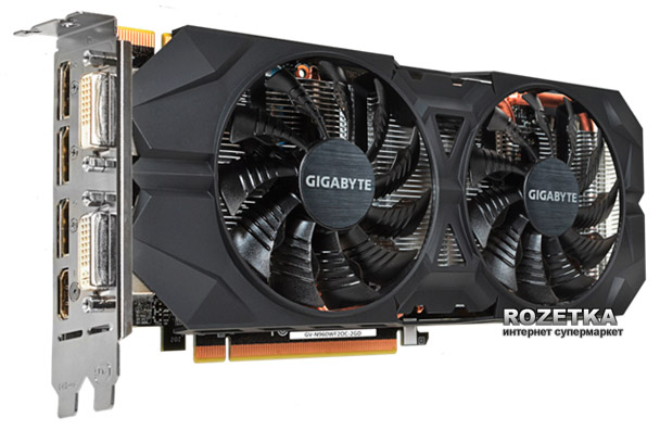 Видеокарта Gigabyte GV-N960WF2OC-2GD