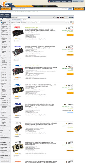Цены Newegg Цены Newegg