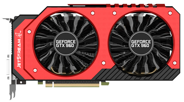 Видеокарта Palit GeForce GTX 960 JetStream 4GB Видеокарта Palit GeForce GTX 960 JetStream 4GB