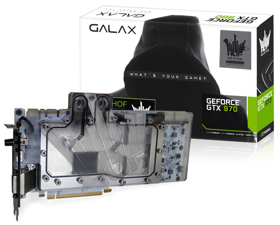 Galax GeForce GTX 970/980 HOF Watercooled Galax GeForce GTX 970/980 HOF Watercooled