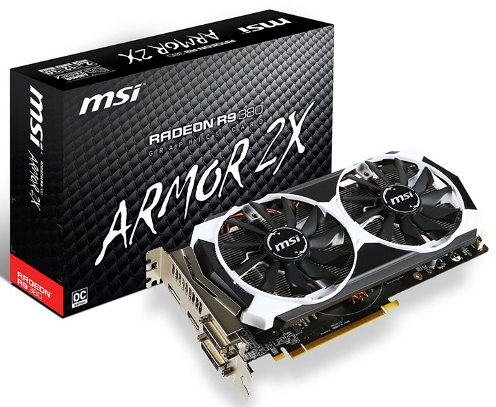 Видеокарта MSI Radeon Rx 300