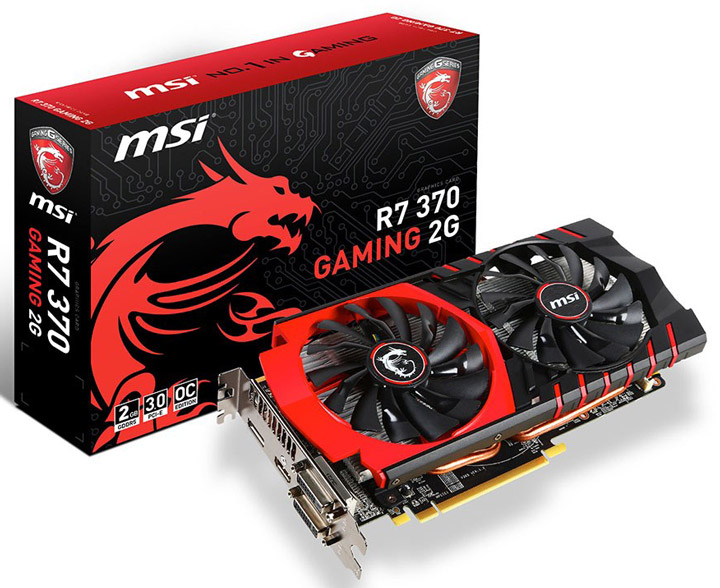Видеокарта MSI Radeon Rx 300