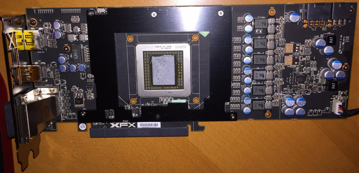 Печатная плата XFX R9 390X