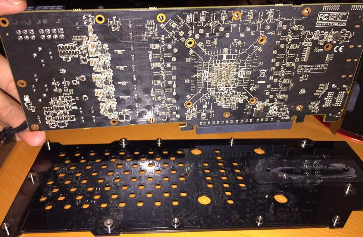 Печатная плата XFX R9 390X