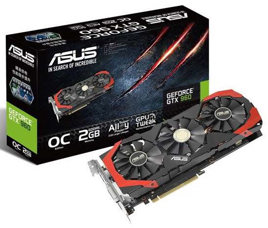 Видеокарта Asus GeForce GTX 960 DirectCU III OC
