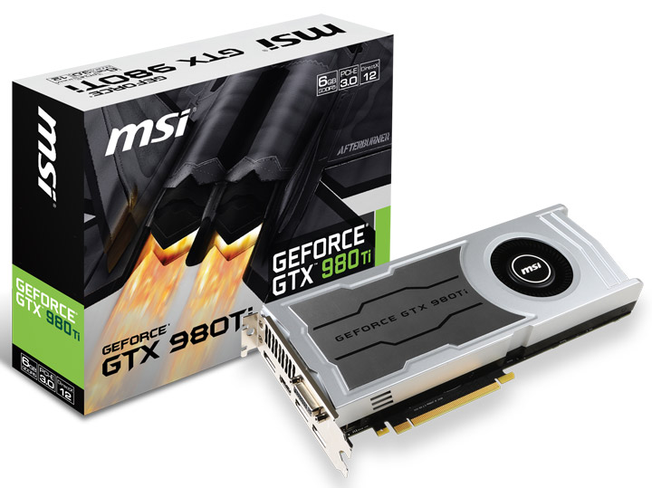 Видеокарта MSI GeForce GTX 980 Ti V1