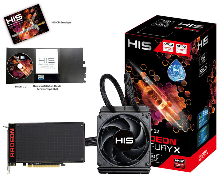 Видеокарта HIS Radeon R9 Fury X