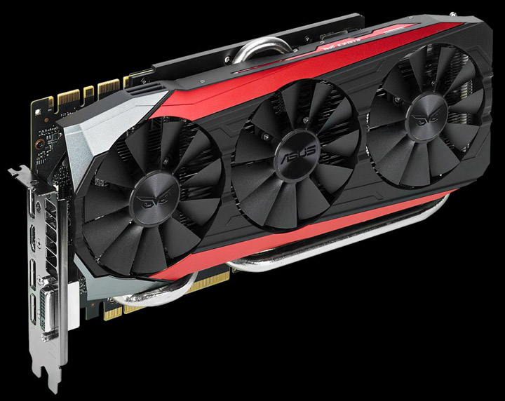 Видеокарта Asus Strix-GTX980Ti-DC3OC-6GD5-Gaming