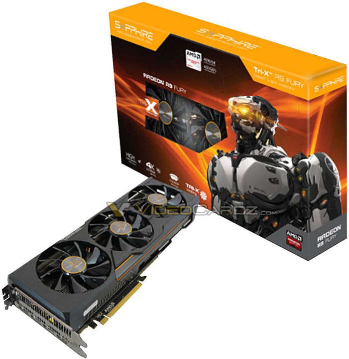 Ускоритель Sapphire Radeon R9 Fury Ускоритель Sapphire Radeon R9 Fury