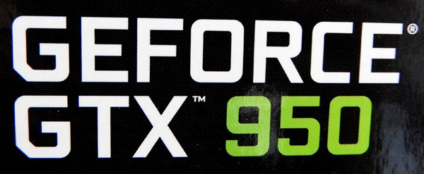 GeForce GTX 950 box logo