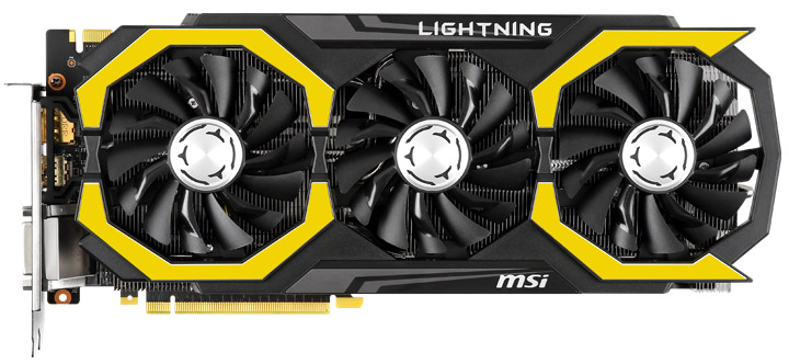 Видеокарта MSI GeForce GTX 980 Ti Lightning