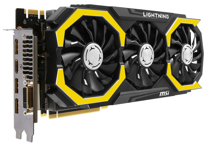 Видеокарта MSI GeForce GTX 980 Ti Lightning
