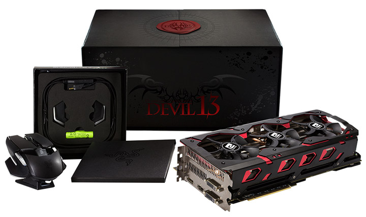 Видеокарта PowerColor Devil 13 Dual Core R9 390 16GB GDDR5