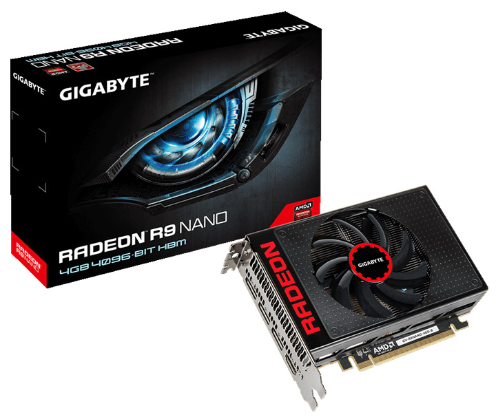 Видеокарта Gigabyte Radeon R9 Nano