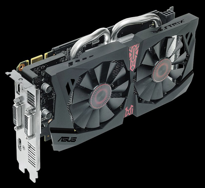Видеокарта Asus GeForce GTX 950 Strix (Strix-GTX950-DC2-2GD5-Gaming)