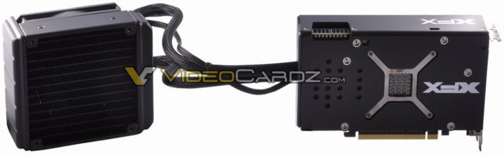 XFX Radeon R9 Fury с системой водяного охлаждения.