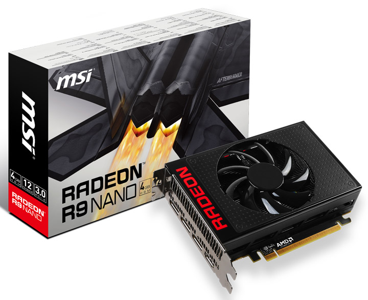 Видеокарта MSI Radeon R9 Nano