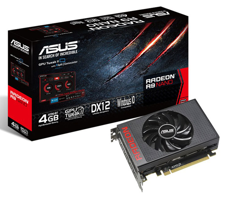 Видеокарта Asus Radeon R9 Nano