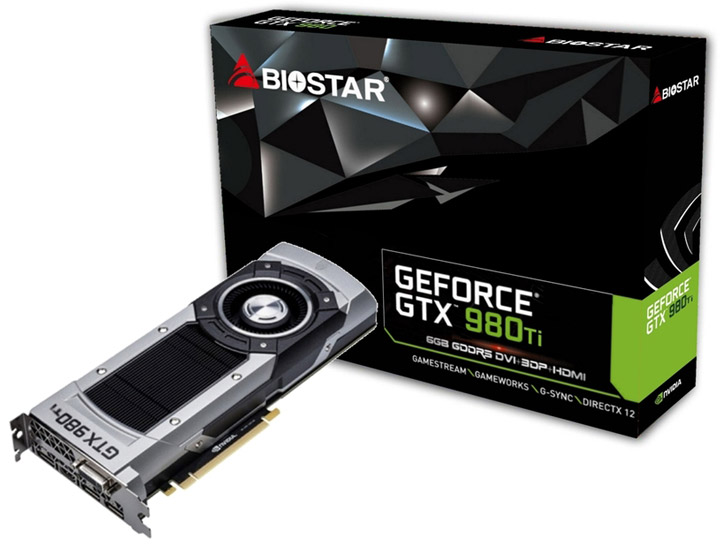 Видеокарта Biostar GeForce GTX 980 Ti