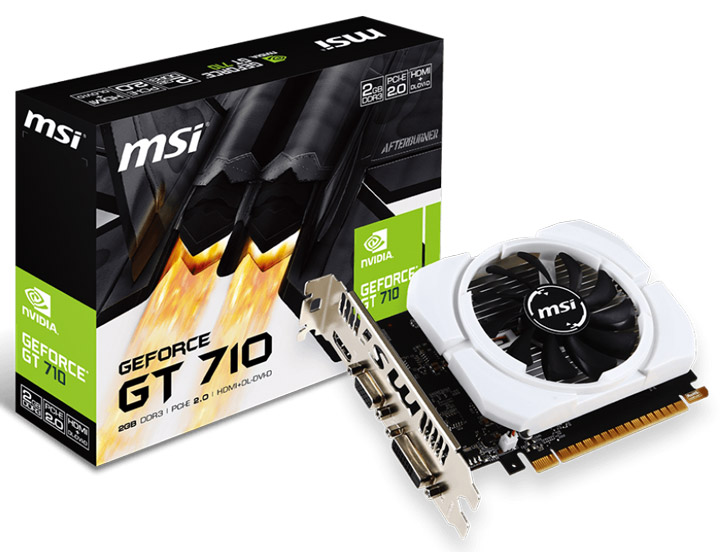 MSI GeForce GT 710 2GD3